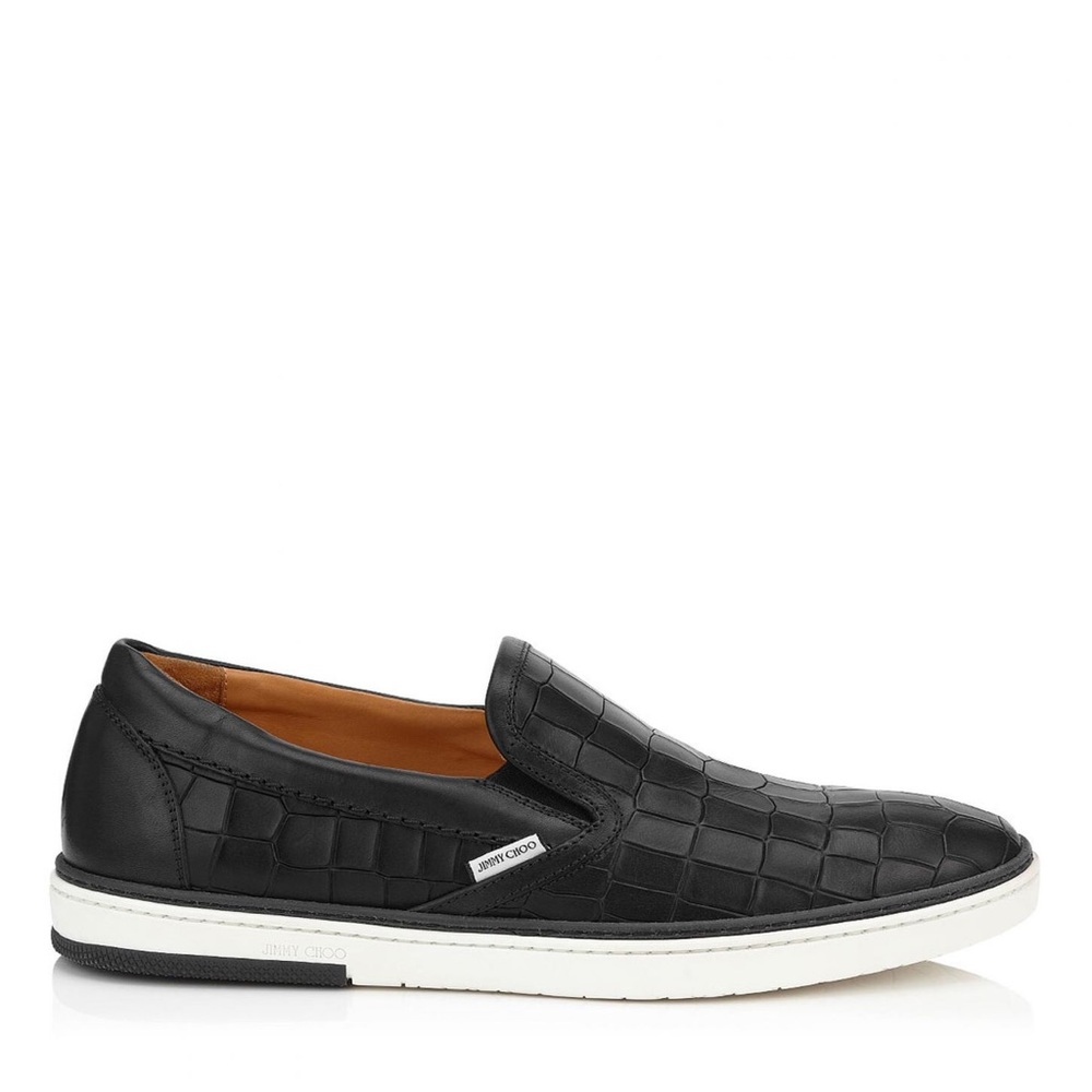 🔥JIMMY CHOO black leather